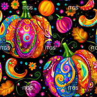 RTS - Paisley Pumpkins PUL