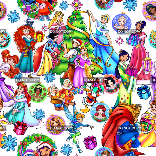 Clear Vinyl Design  -  Christmas Joy 1