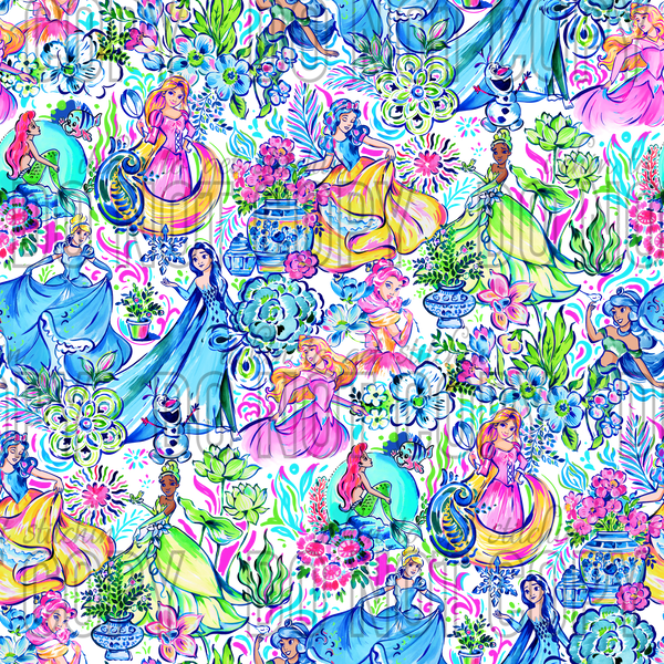 Clear Vinyl Design  - LP Princess Menagerie