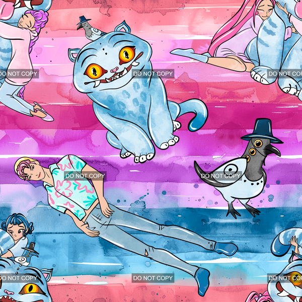Swirl Cat Friends 2