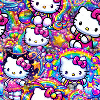 RTS - Colorful  Kitty Vinyl