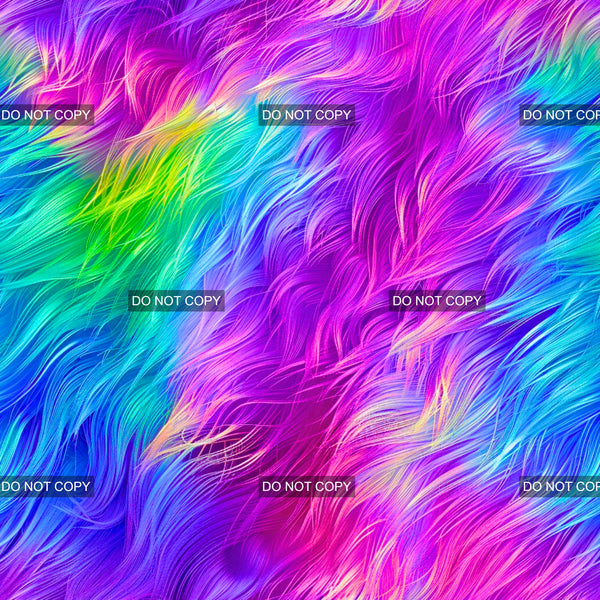 Neon Monster Fur