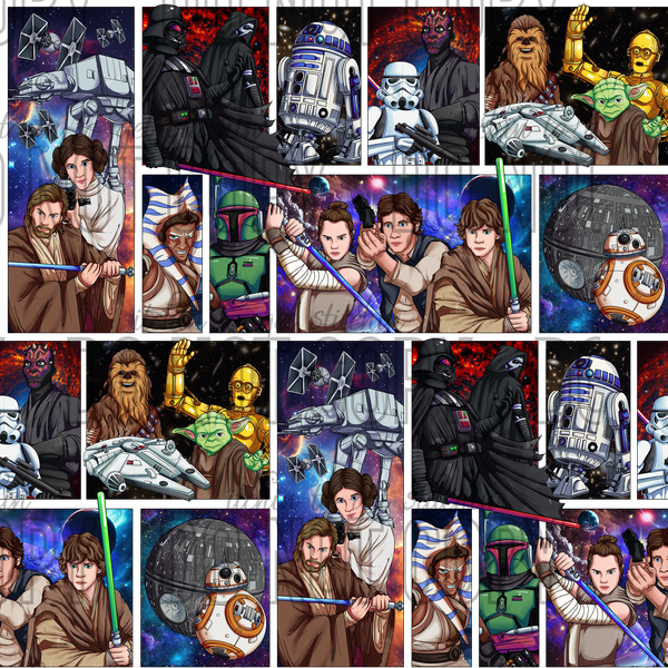 Clear Vinyl Design  - Classic Wars 3