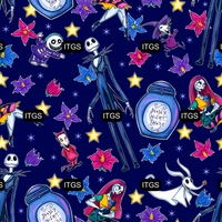 Nightmare Garden - Navy