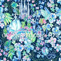 COMING SOON - Princess Garden - Navy