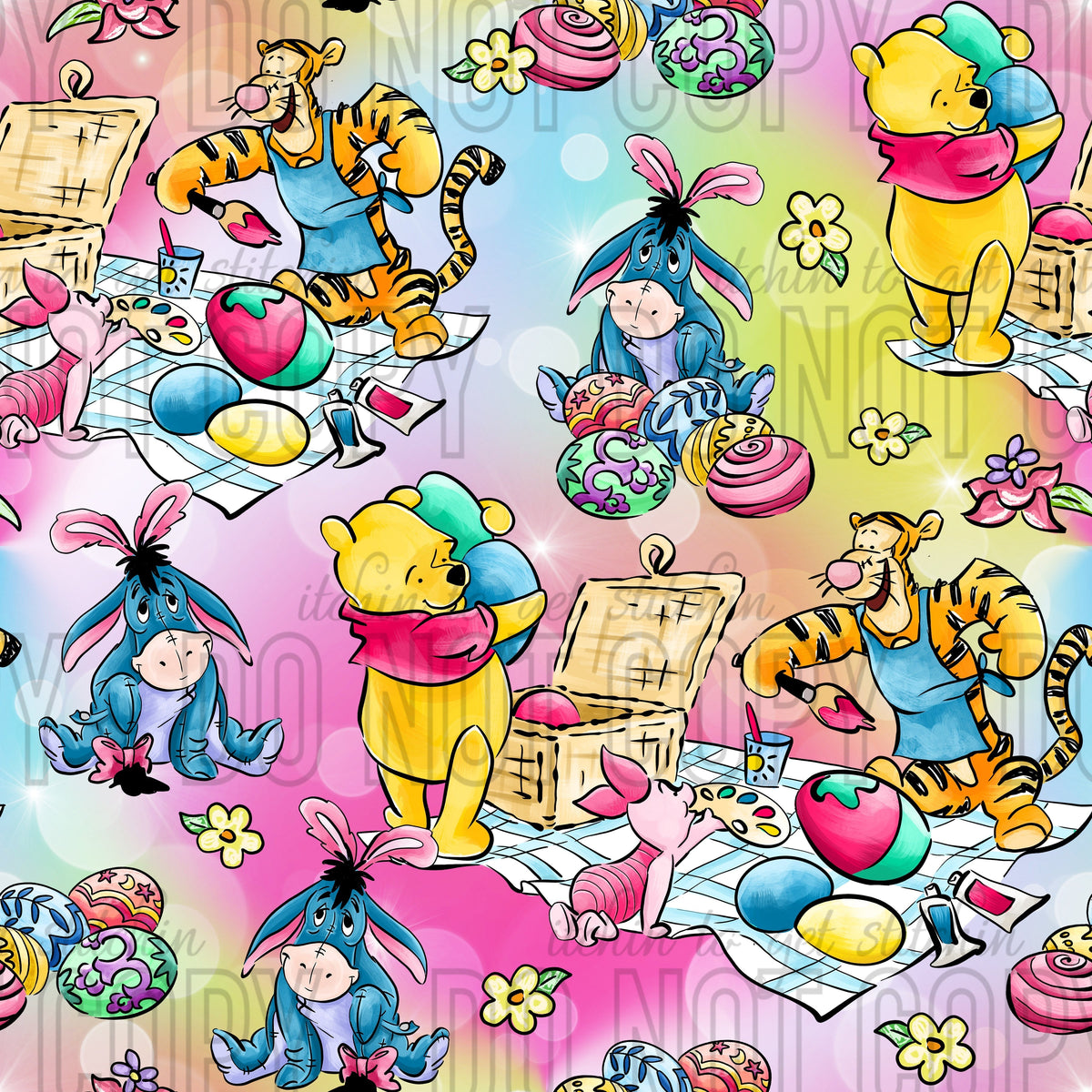 Preorder - Springtime Friends – Itchin To Get Stitchin Custom Fabrics
