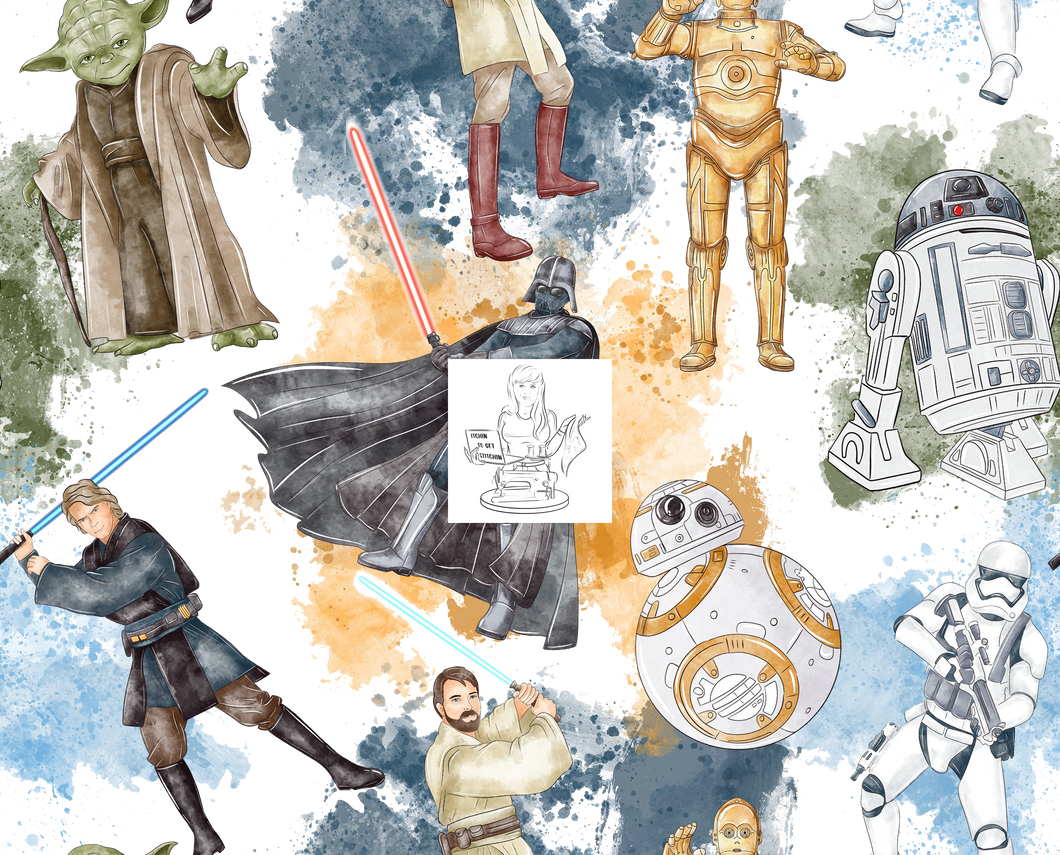 RTS  - Clear Vinyl Design  -  May Your Friends be with You