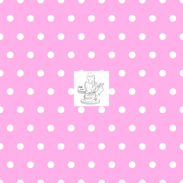 For the Love of Flowers Coordinate - Pink Dots