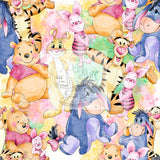 RTS - Watercolor Bear and Friends Vinyl