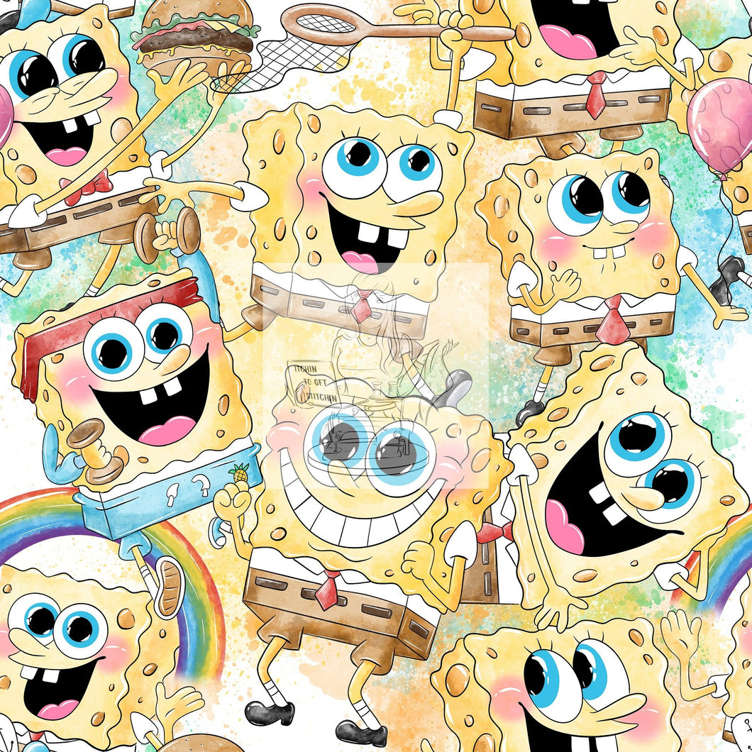 RTS - Watercolor Sponges Vinyl