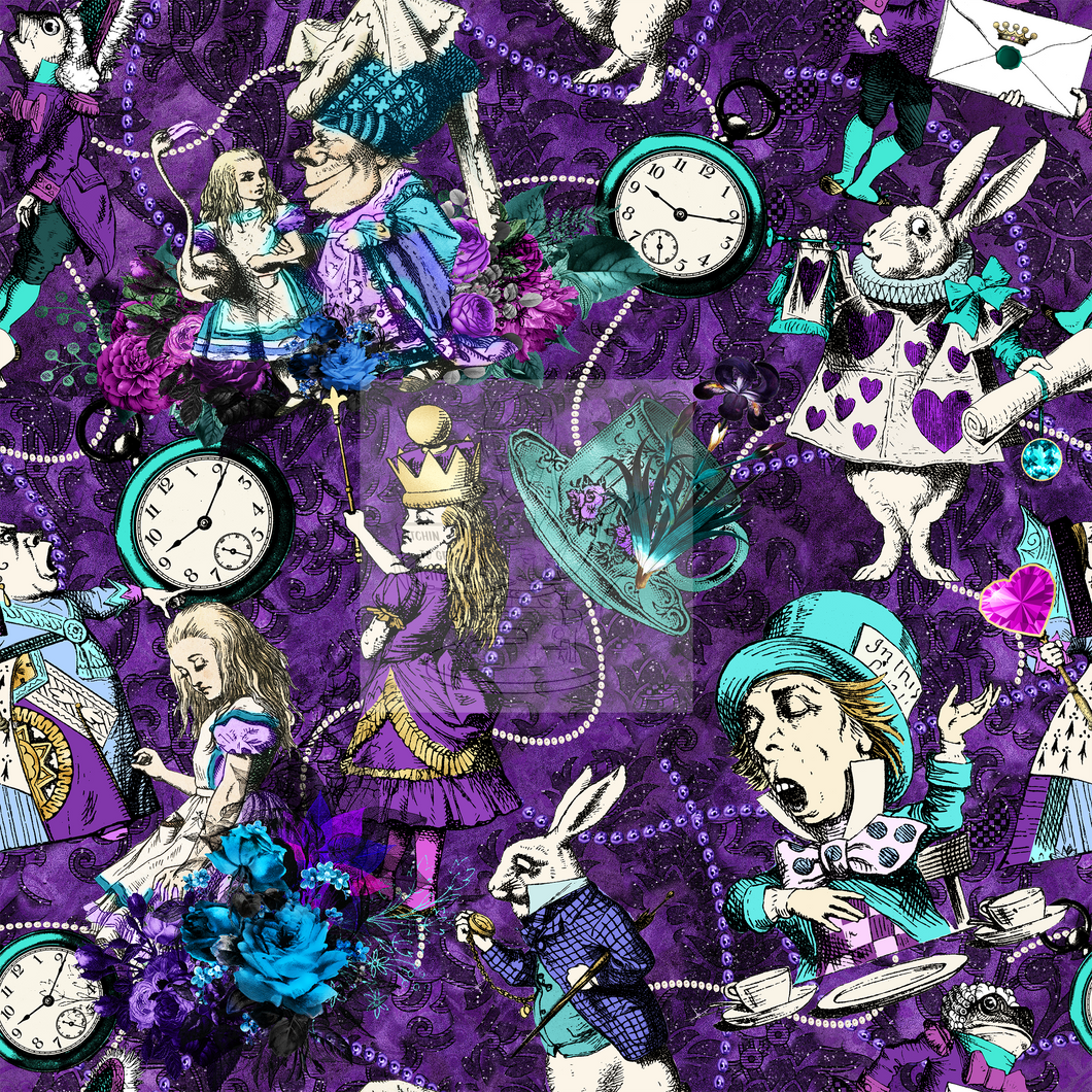 RTS -  Whimsical Alice Vinyl