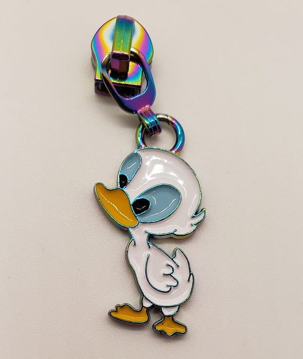 Hardware - #5 Enamel Baby Duck Pull