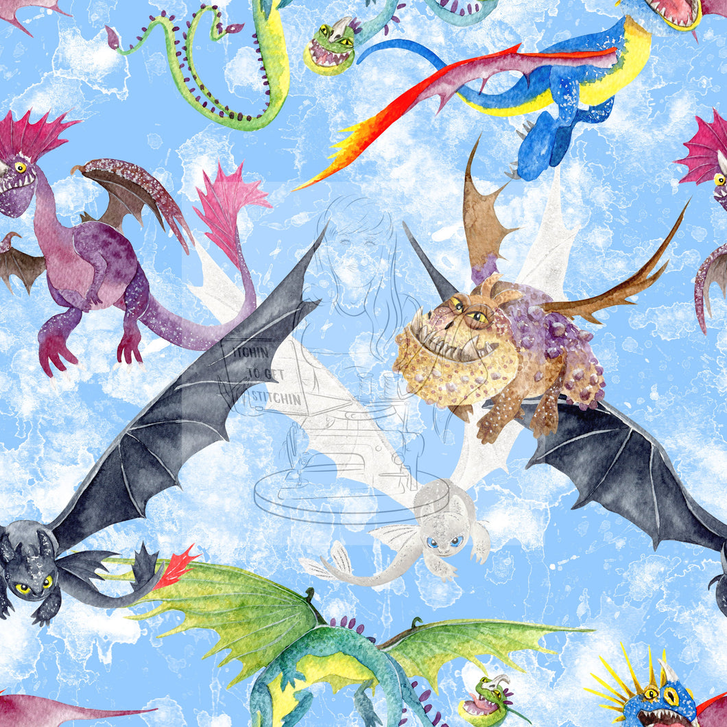 RTS - Training Dragon Friends - Blue Vinyl