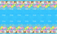 Sweet Treats - Mirrored Borders - Blue