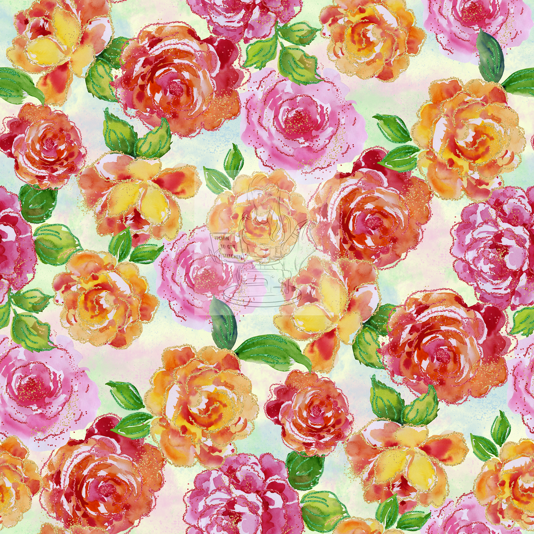 RTS -  Dance Of The Roses Coordinate Vinyl