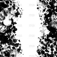 Witchy Eyes Blotched Coordinate - B/W