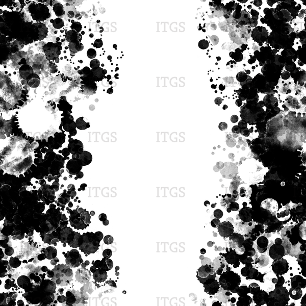 Witchy Eyes Blotched Coordinate - B/W