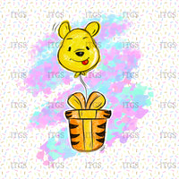 Beary Merry Birthday Panel 3 - Sprinkles