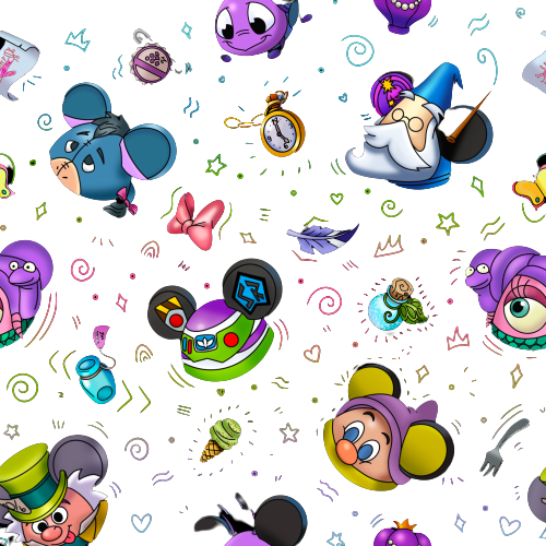 RTS - Clear Vinyl Design  -  Believe in the Hat