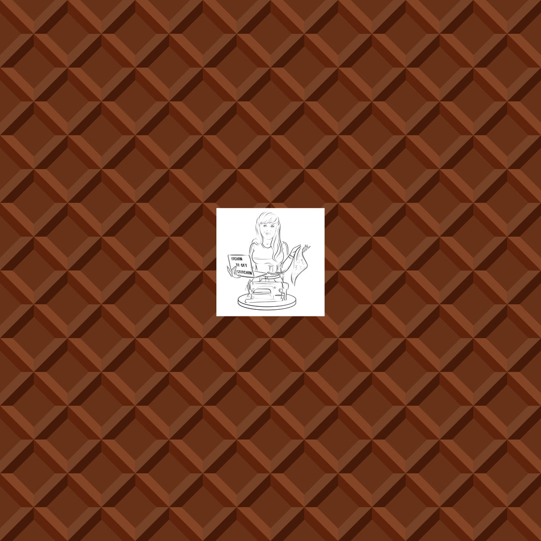 RTS - Waffle Cone - Dark Brown Vinyl