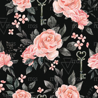 Indigo Pink Floral
