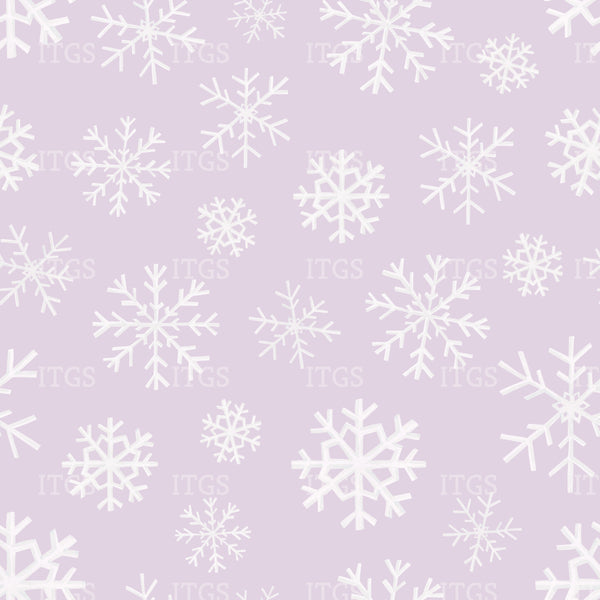 RTS - Sugar Plum Winter Coordinate - Plum snowflake Vinyl