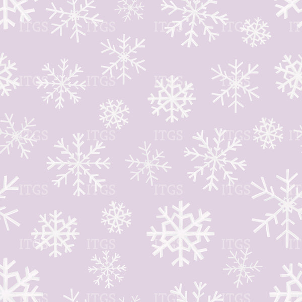 Sugar Plum Winter Coordinate - Plum snowflake