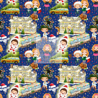 RTS - Sparky's Christmas Cotton Woven