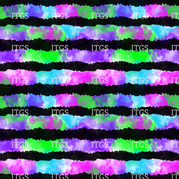 Witchy Eyes Striped Coordinate  - Multi