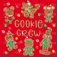 Cookie Crew Panel - Red