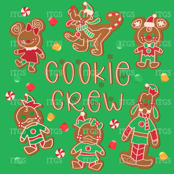 Cookie Crew Panel - Green