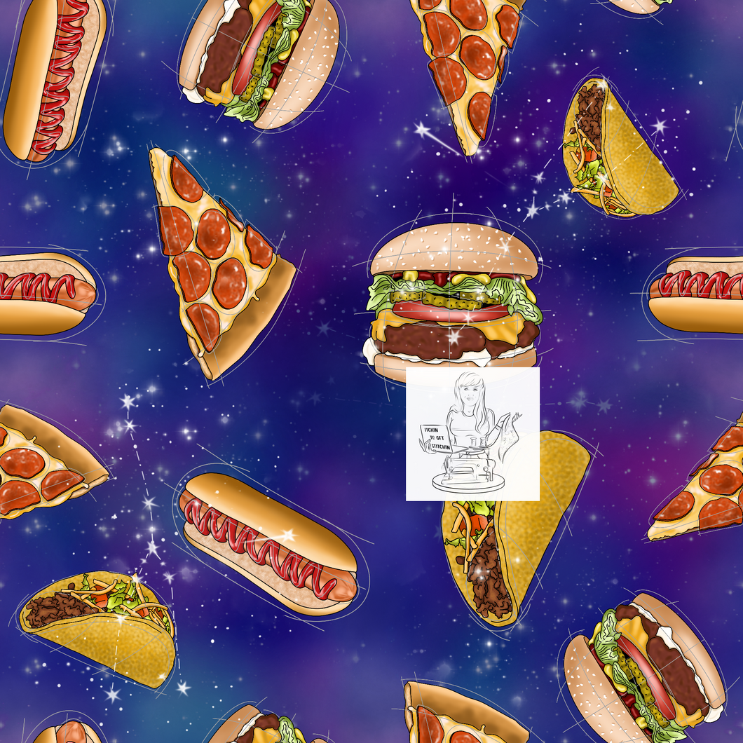 RTS - Foodie Freak Coordinate 2 - Dark Vinyl