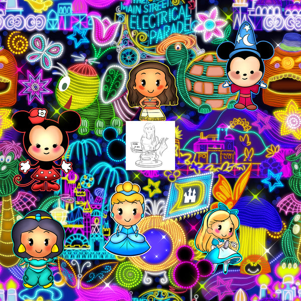 Parade of Lights - with characters