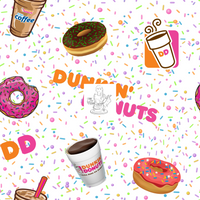 RTS -  Coffee and Donuts Woven