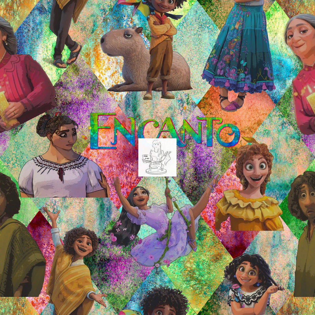 RTS - Diamond Family Cotton Woven