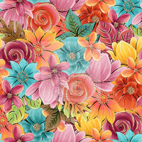 RTS - Autumn Floral Woven
