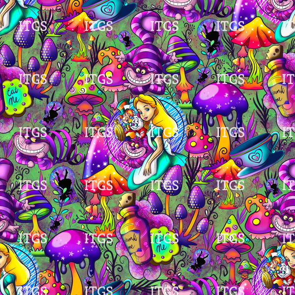 Mushroom Wonderland - Grey Main