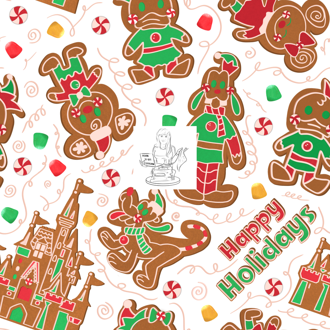 RTS - Clear Vinyl Design  -  Cookie Crew