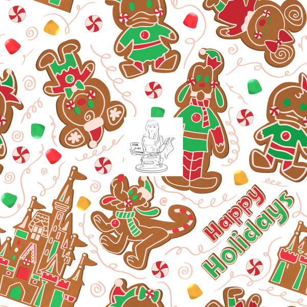 Clear Vinyl Design  -  Cookie Crew