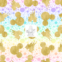 Golden Mouse - Pastel