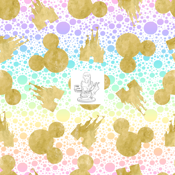 Golden Mouse - Pastel