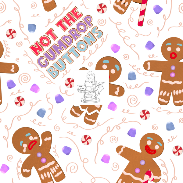 Clear Vinyl Design  -  Oh No Cookie