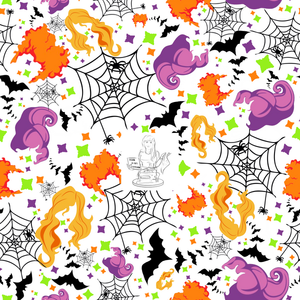 RTS -  Clear Vinyl Design  - Something Witchy