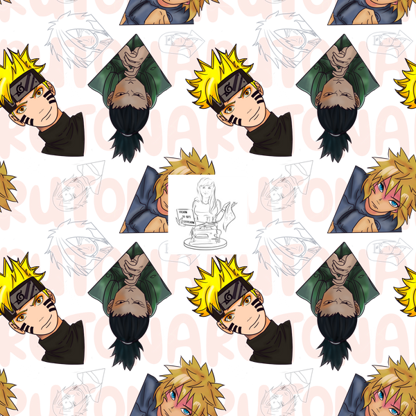 Clear Vinyl Design  -  Ninja Warriors