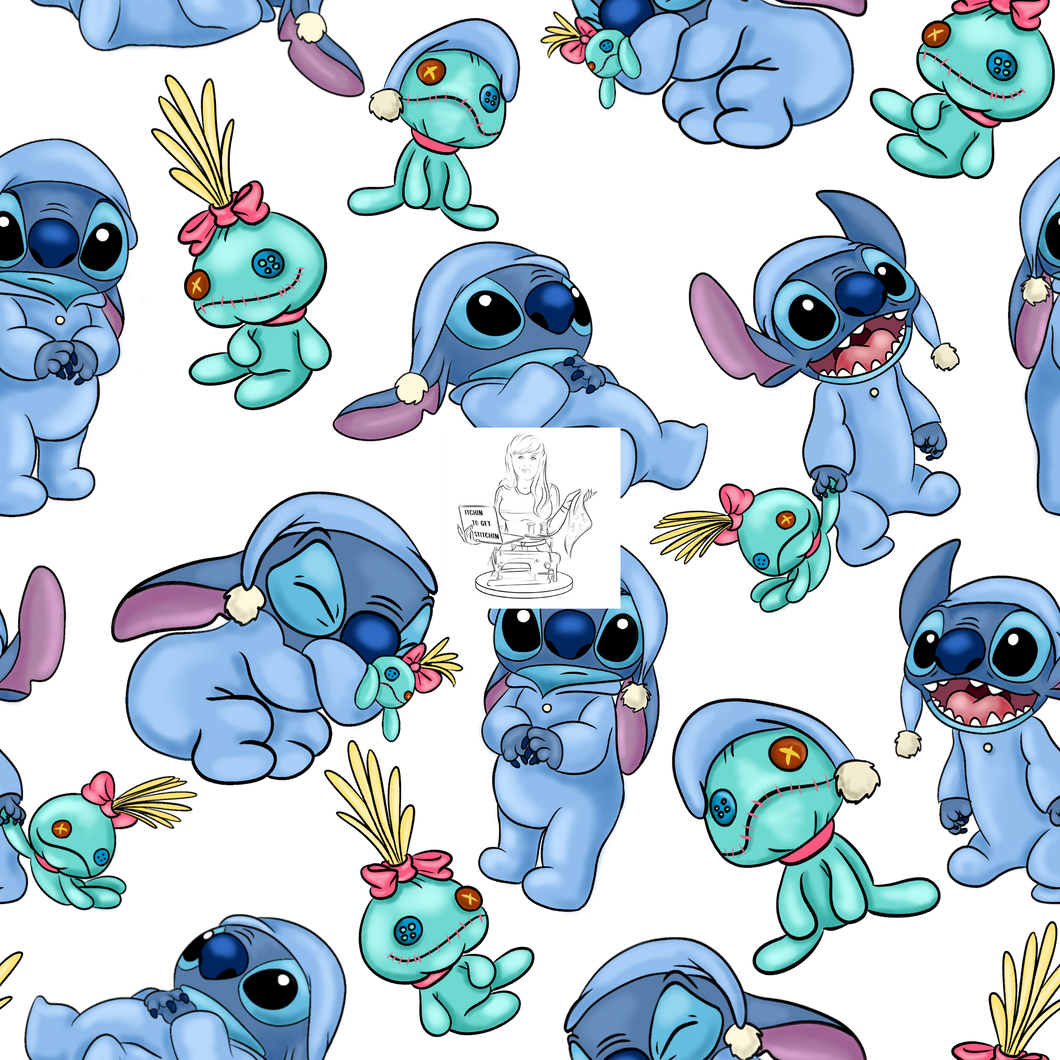 RTS - Clear Vinyl Design  - Sleepy BFF's