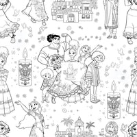 RTS -  Color Me -  Family Fun Cotton Woven