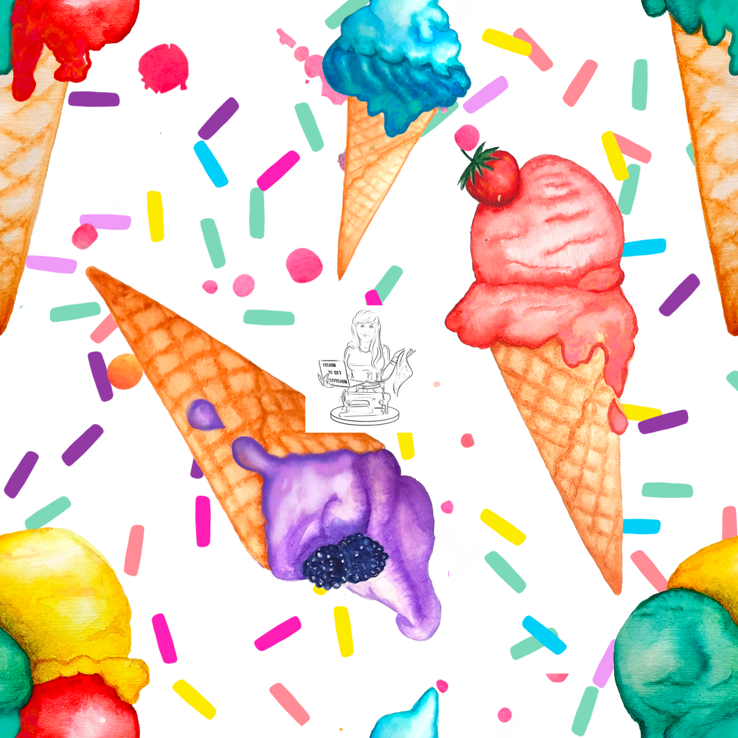 RTS - Clear Vinyl Design  - Summer Delights