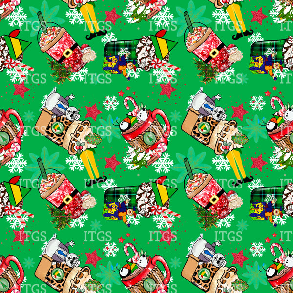 Raise Your Cup to the Elf - Green - Exclusive