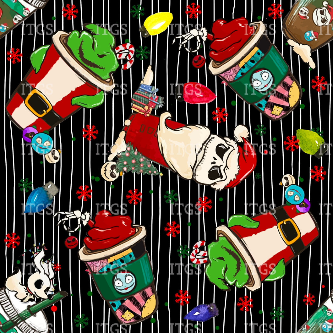 RTS - Striped Latte - Exclusive Vinyl