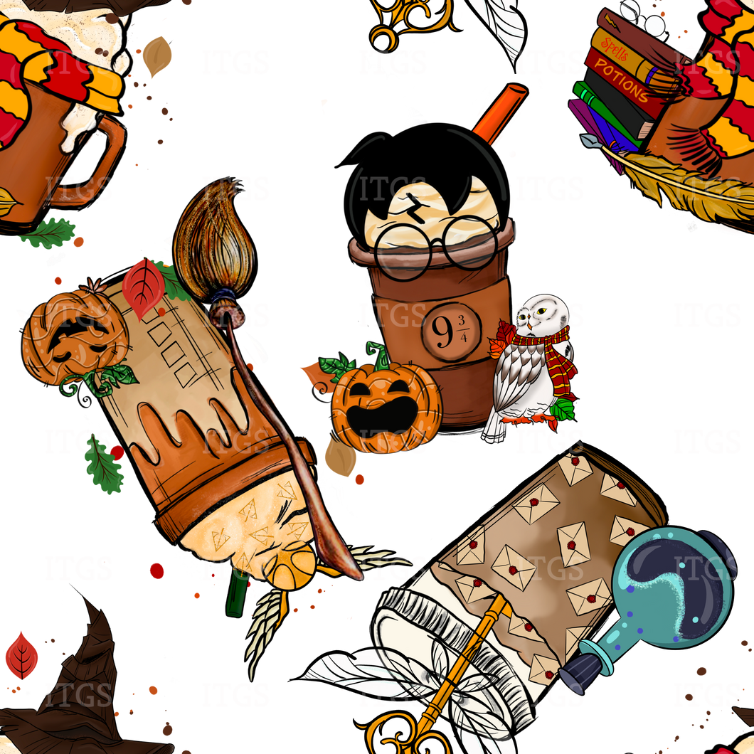 RTS -  Clear Vinyl Design  -  Wizard Drinks